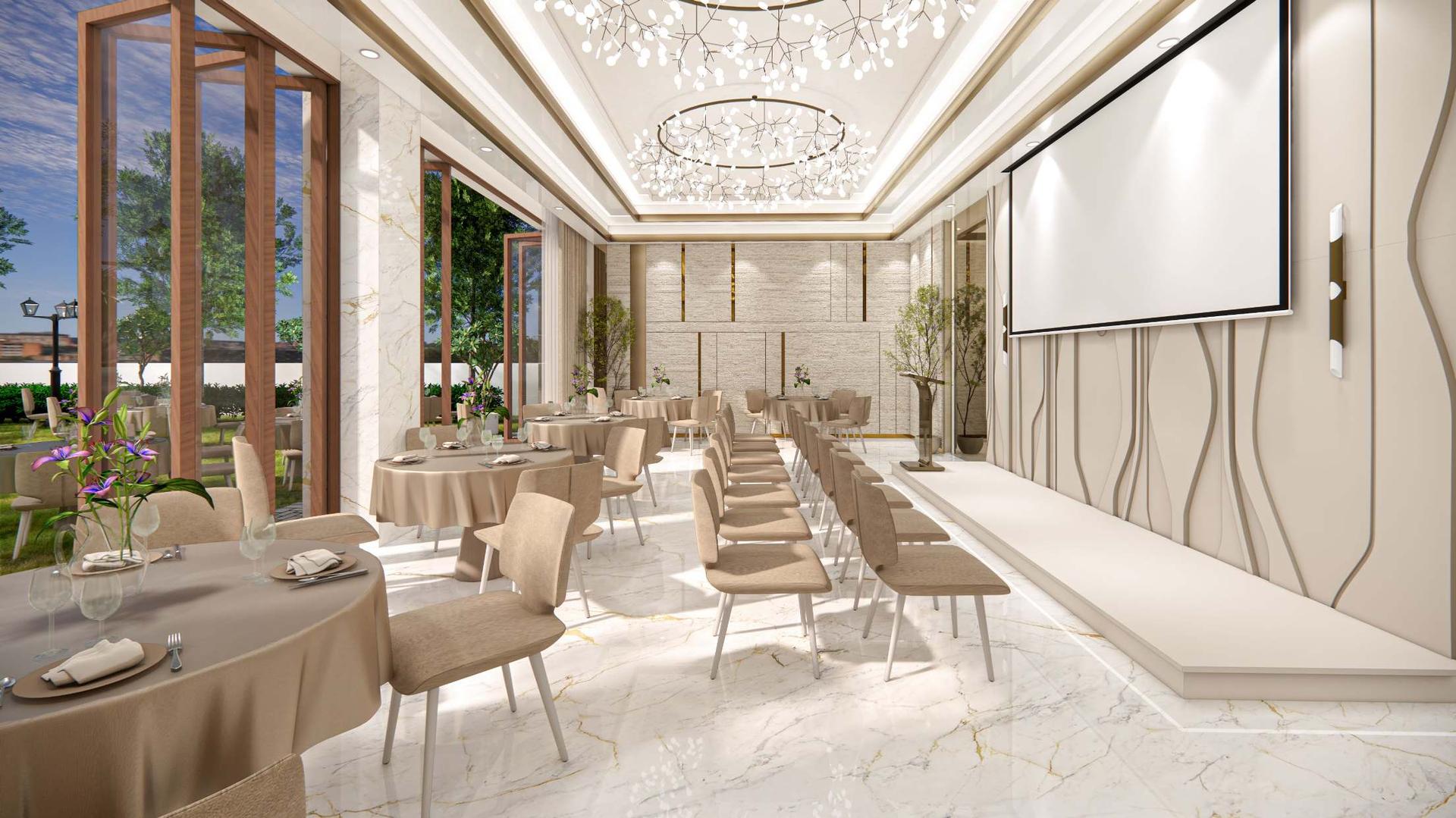 Multipurpose hall at Jet Trinity, Santacruz East