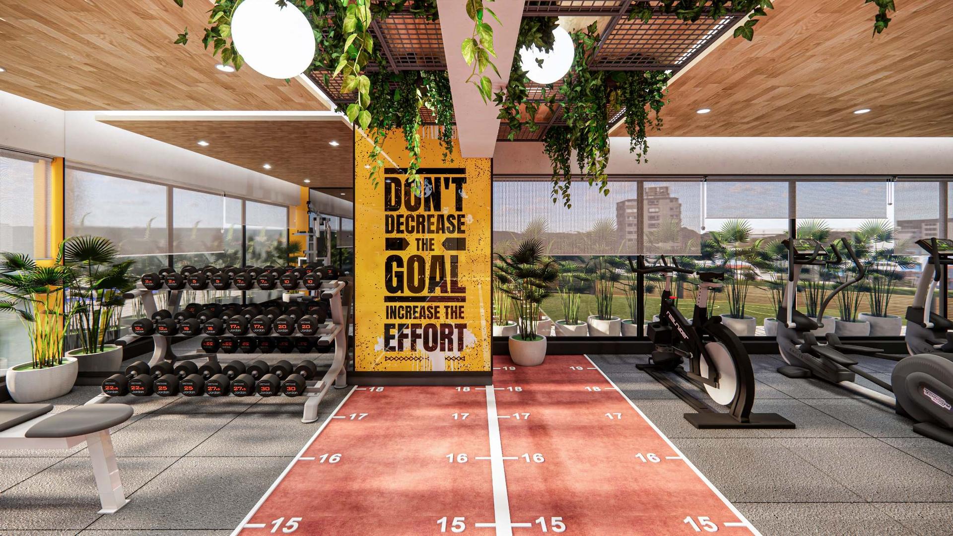 Gym at Jet Trinity, Santacruz East