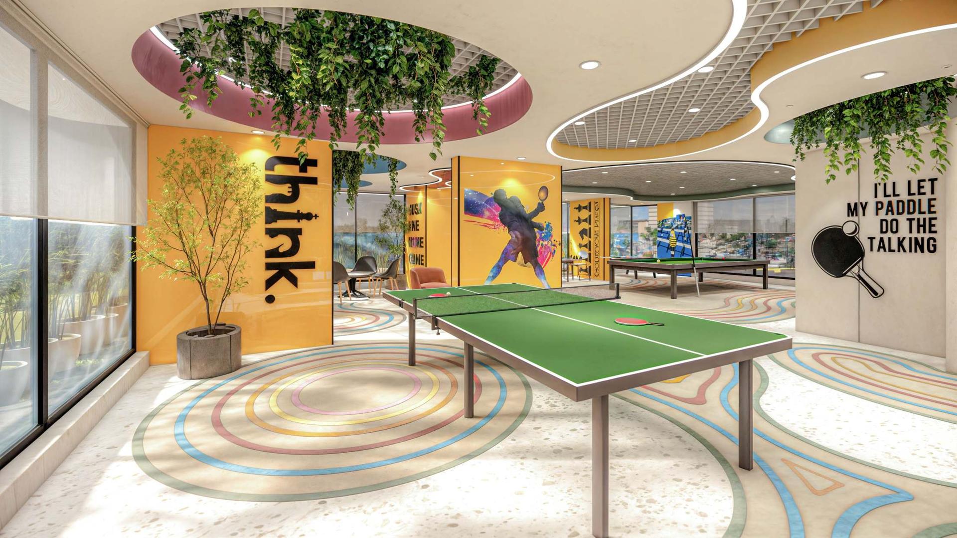 Indoor games at Jet Trinity, Santacruz East