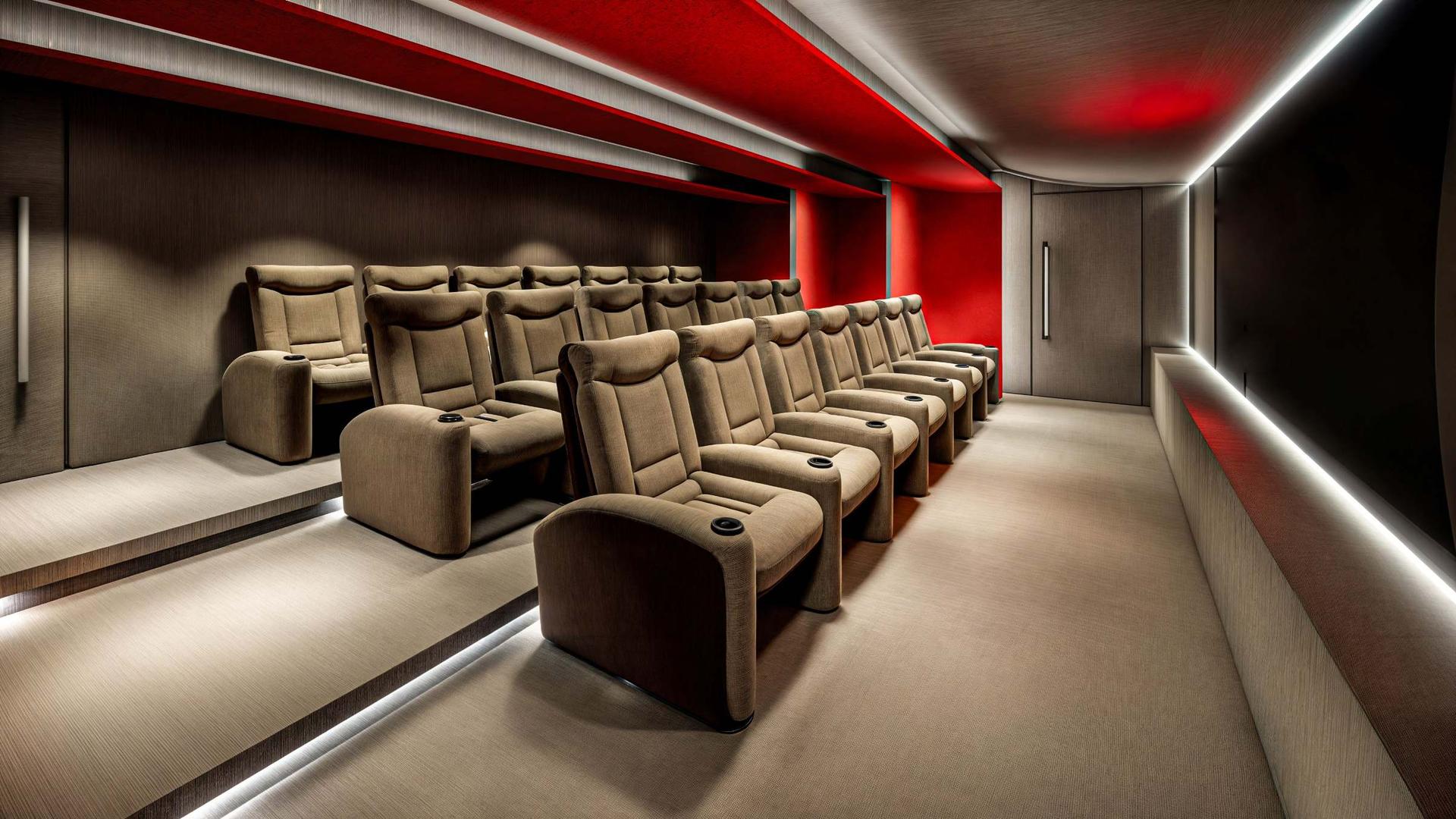 Mini theatre at Jet Trinity, Santacruz East