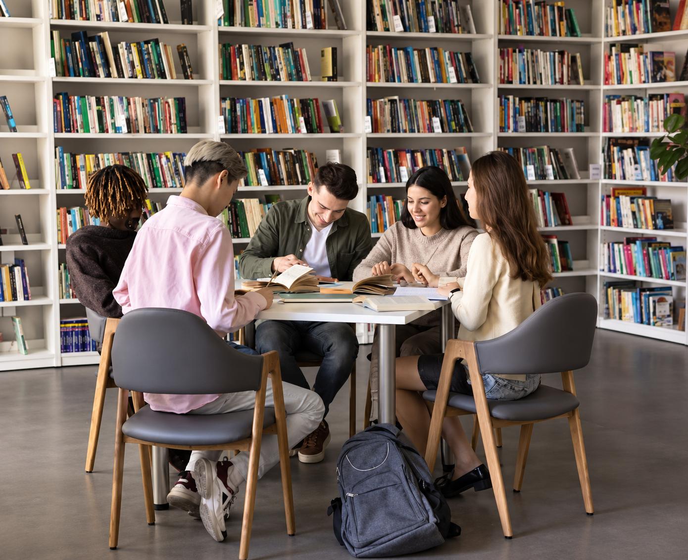 Library at Mangal Signature, Vile Parle East