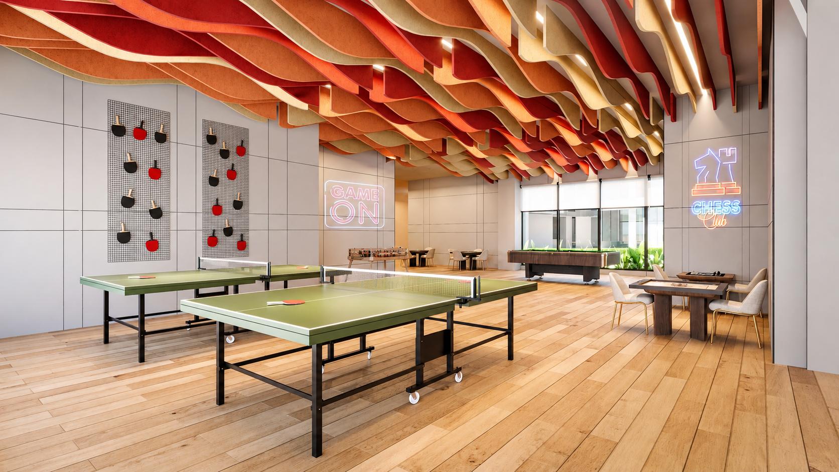 Indoor games at Mangal Signature, Vile Parle East