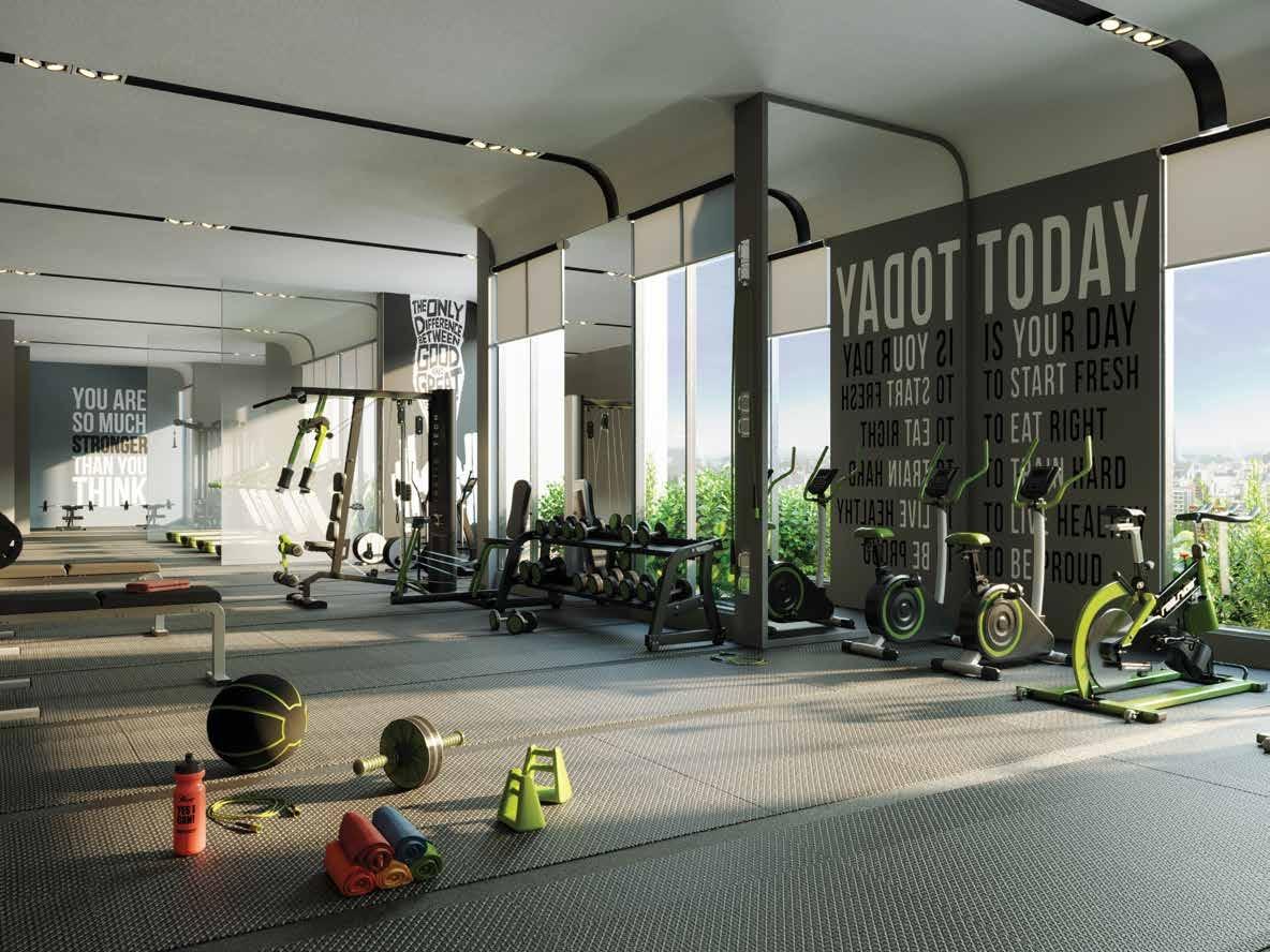 Gym at Chandak Greenairy, Borivali East