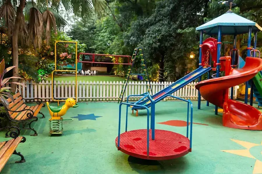 Children's play area at Adityaraj Midtown, Dadar West