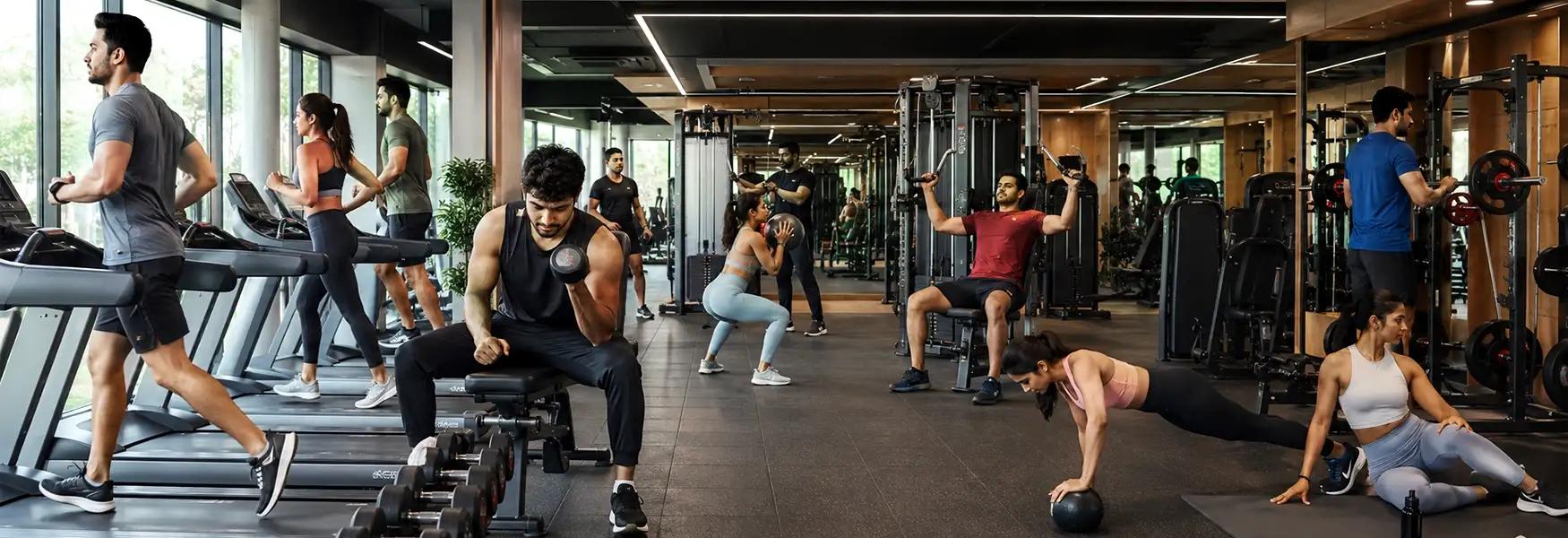 Gym at Adityaraj Midtown, Dadar West