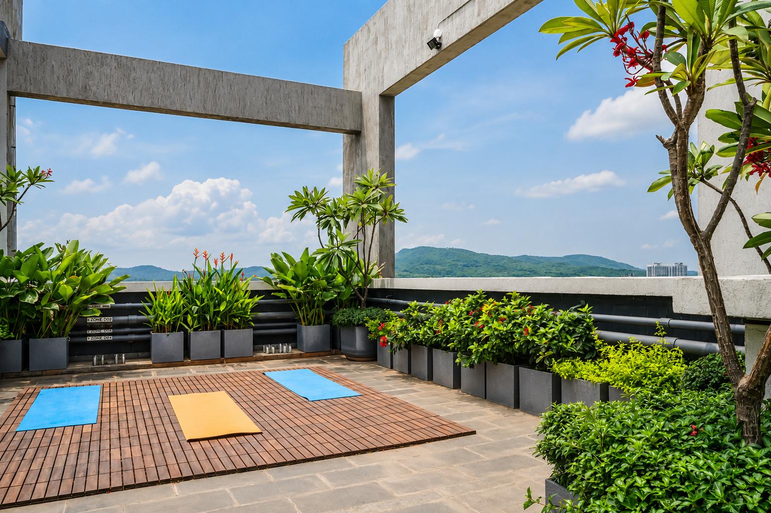 Yoga / meditation at Viceroy Savana, Kandivali East