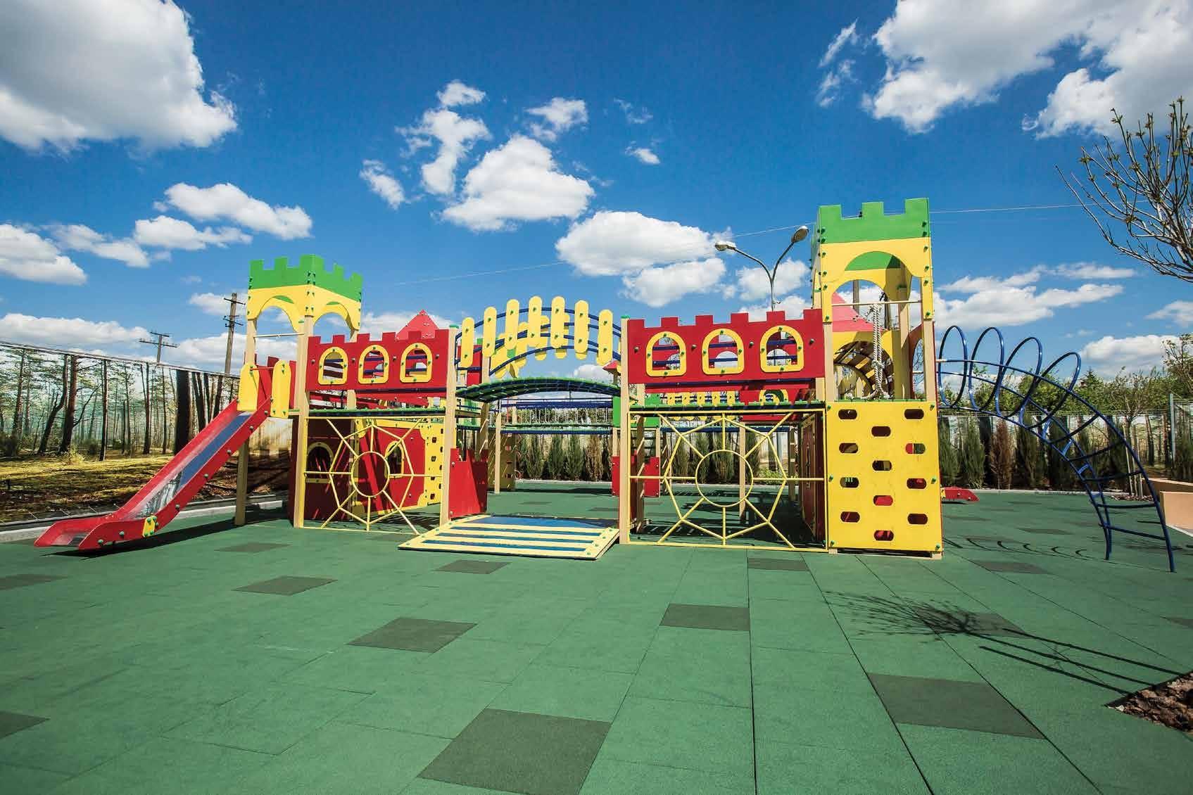 Children's play area at Auriga 9, Borivali West