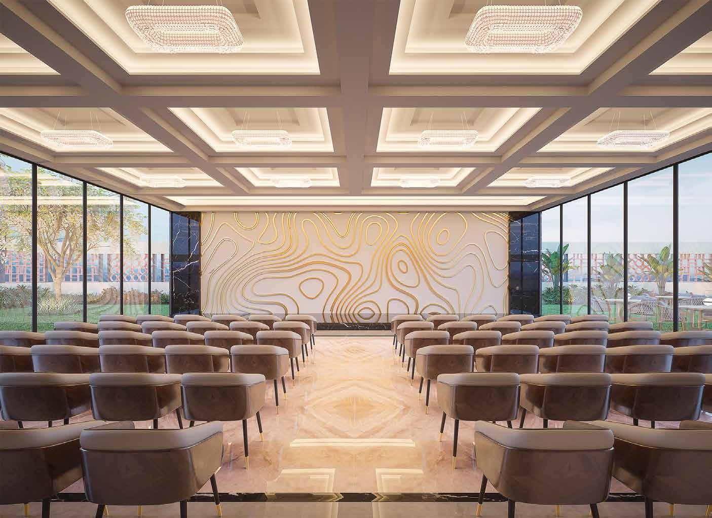 Multipurpose hall at Auriga 9, Borivali West