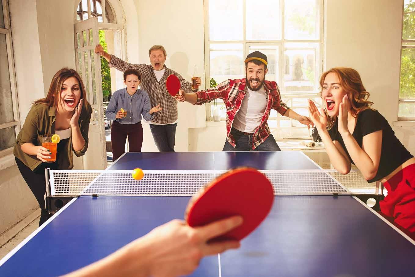 Indoor games at Auriga 9, Borivali West