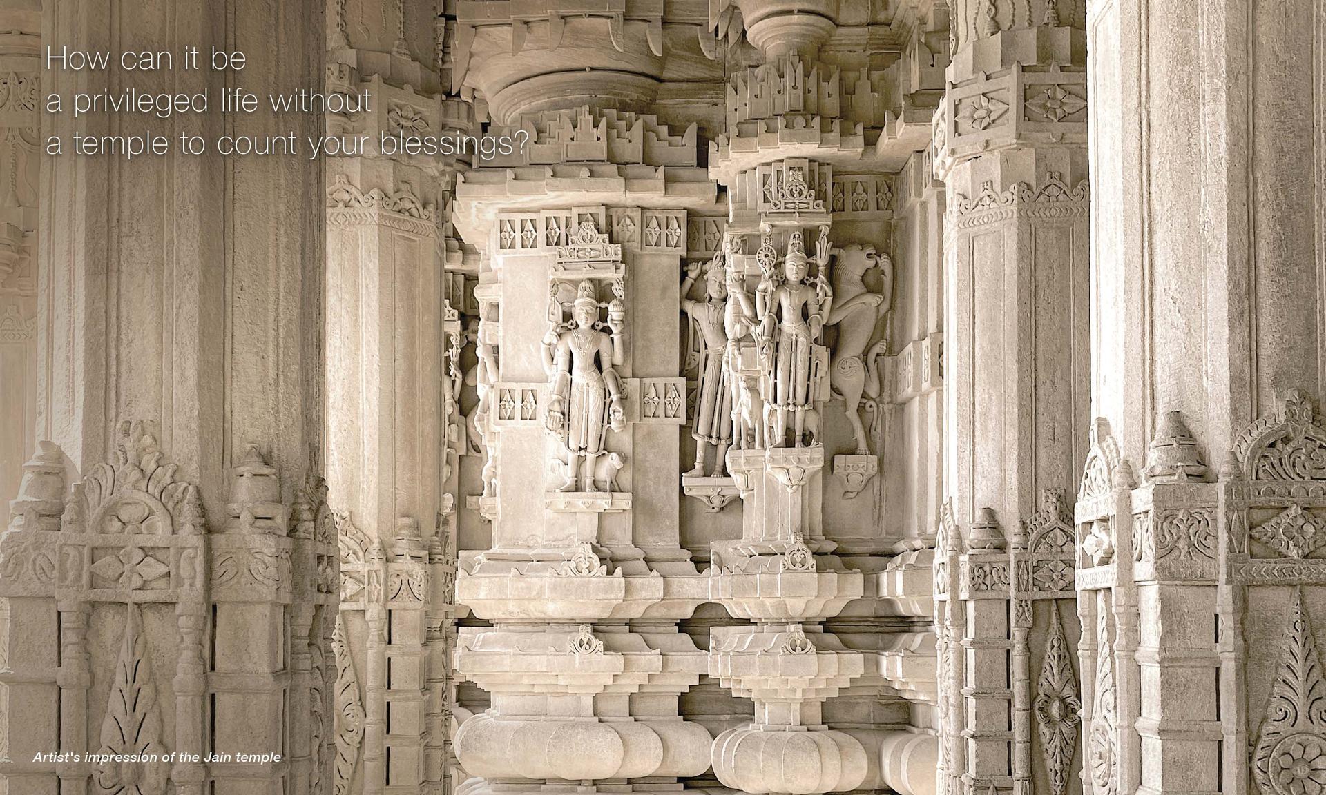 Temple at Lodha Marq, Grant Road West