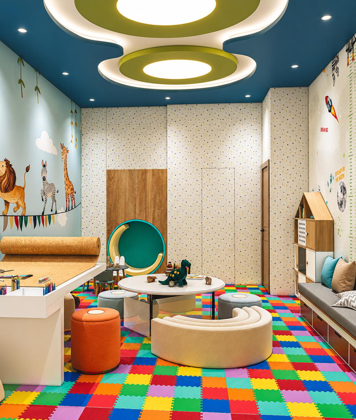 Children's play area at Tru Spectrum Life, Santacruz West