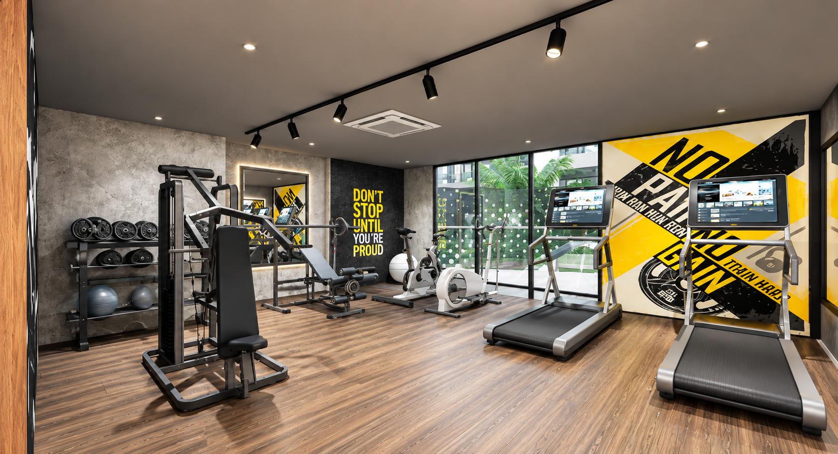 Gym at Ariha One08, Goregaon West