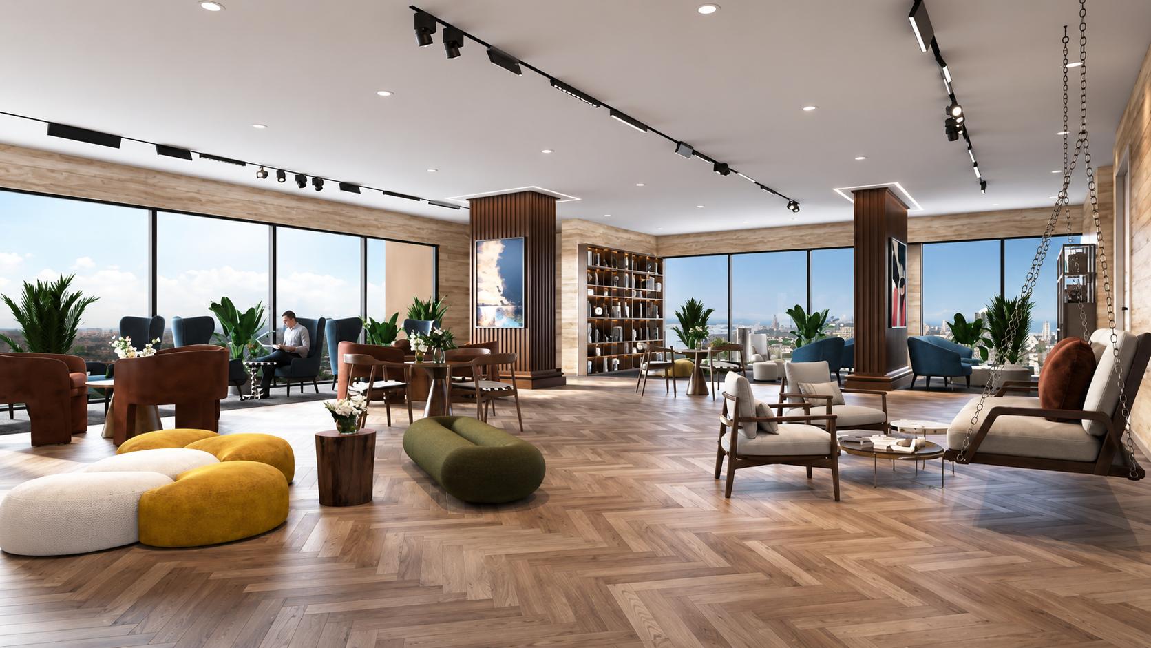 Coworking space at Transcon Silver Bay, Bandra West