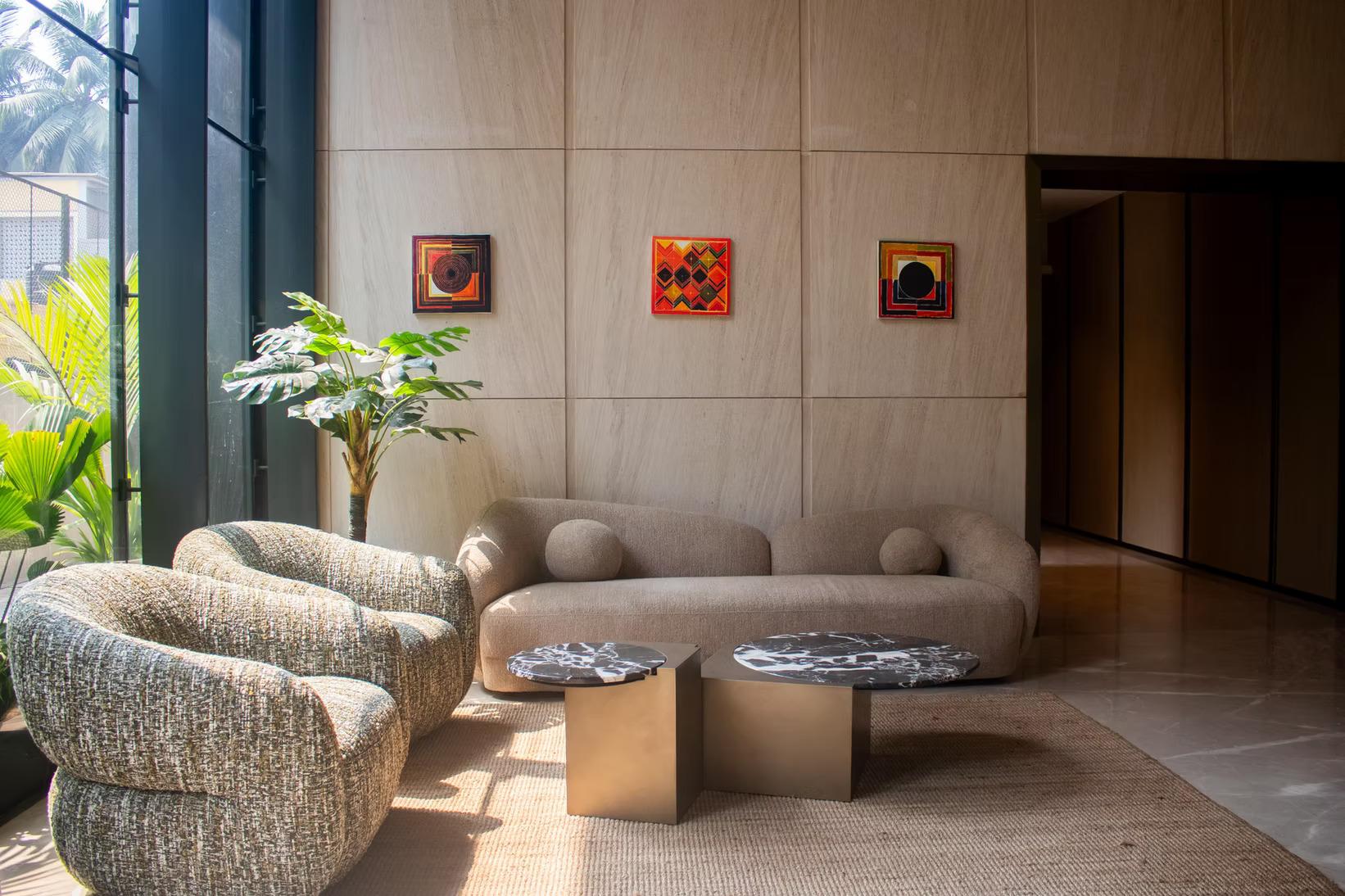 Grand entrance lobby at Vera By S Raheja, Juhu