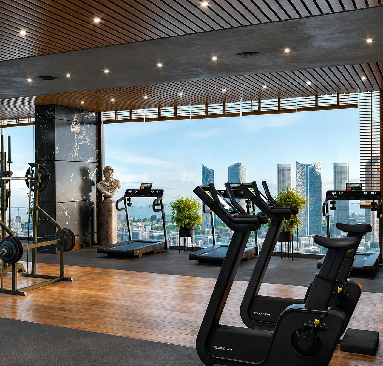 Gym at Sobha Inizio, Parel