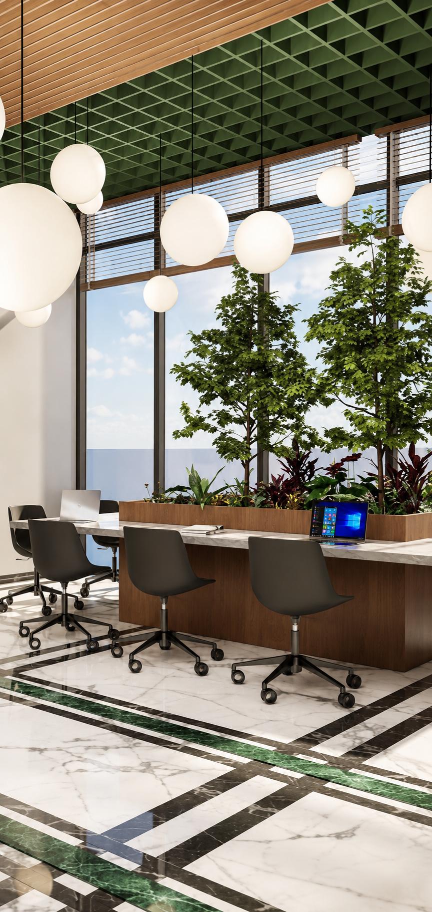 Coworking space at L&T Ahana, Malad East