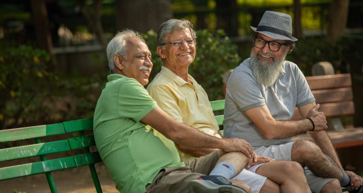 Senior citizen area at Godrej Vistas, Vikhroli