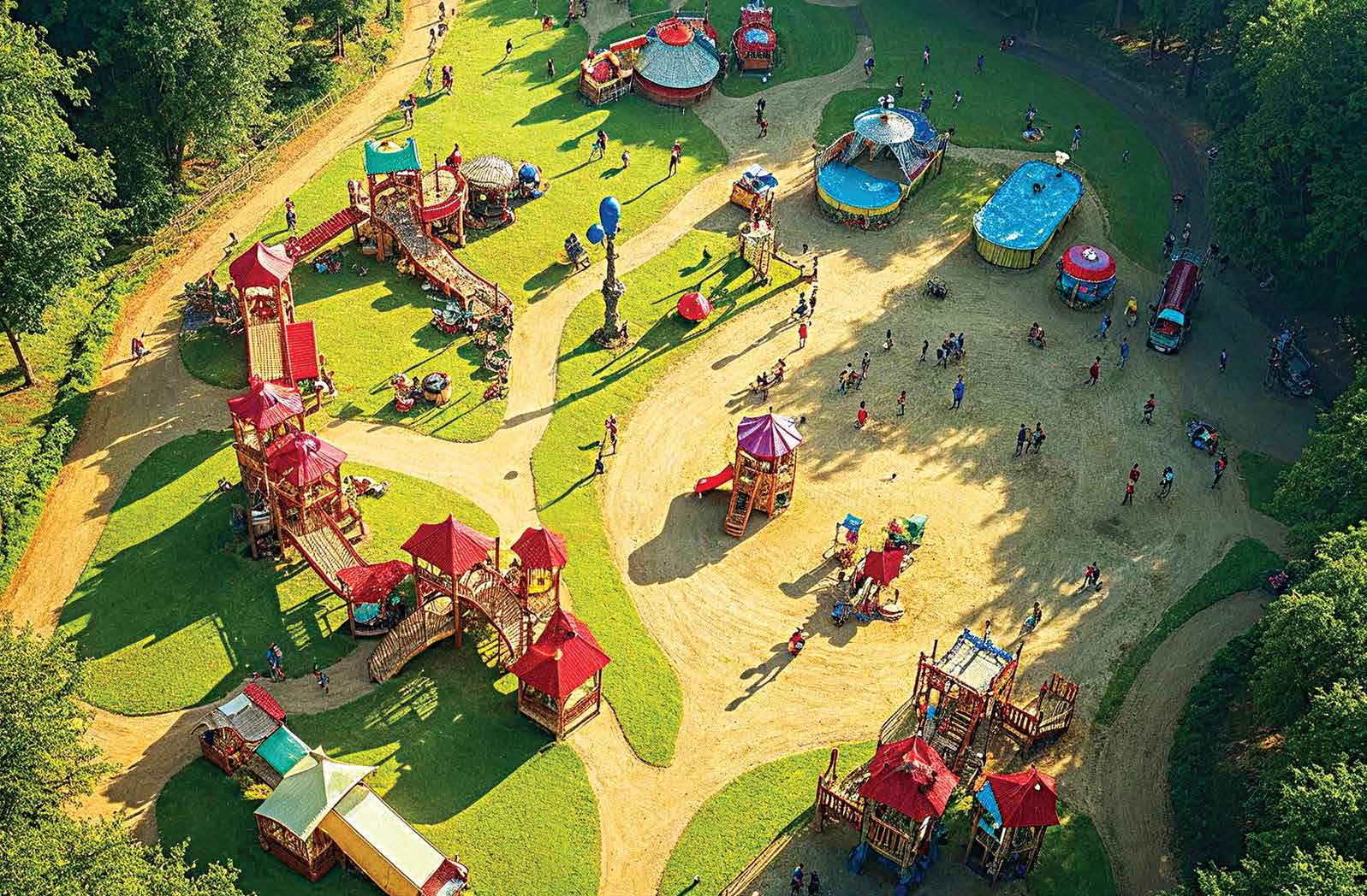 Children's play area at Adani Airica, Kanjurmarg