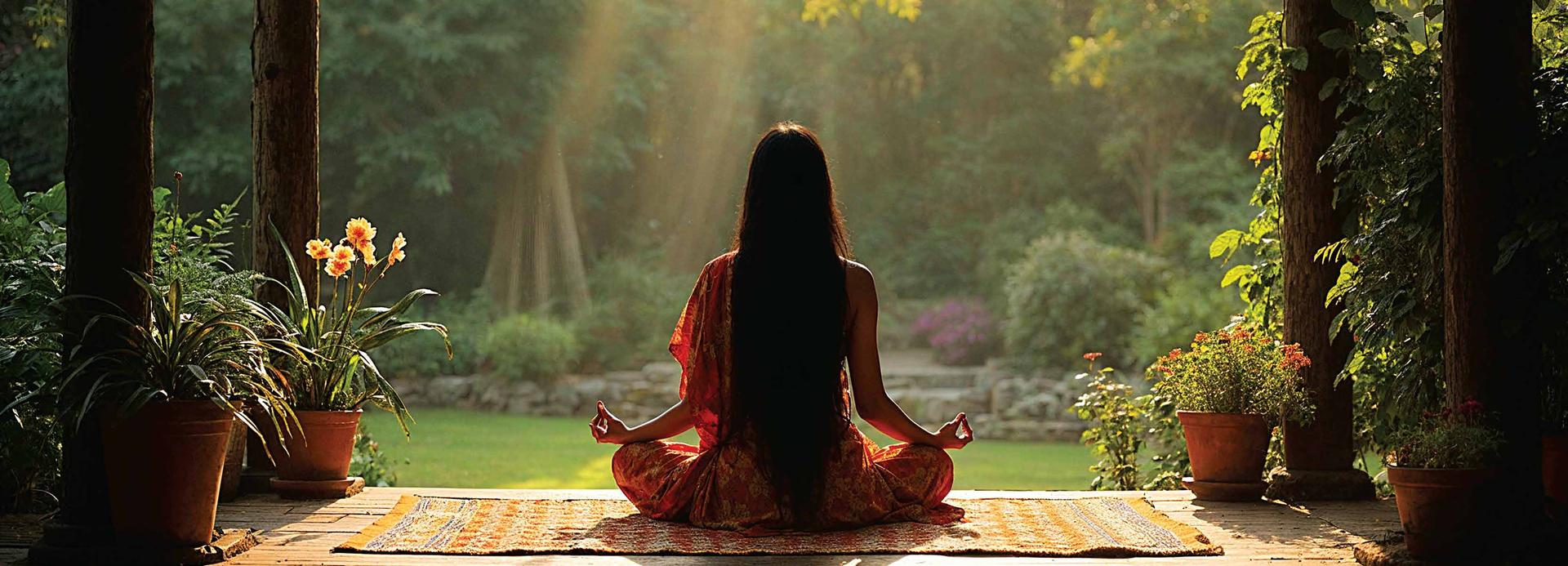 Yoga / meditation at Adani Airica, Kanjurmarg