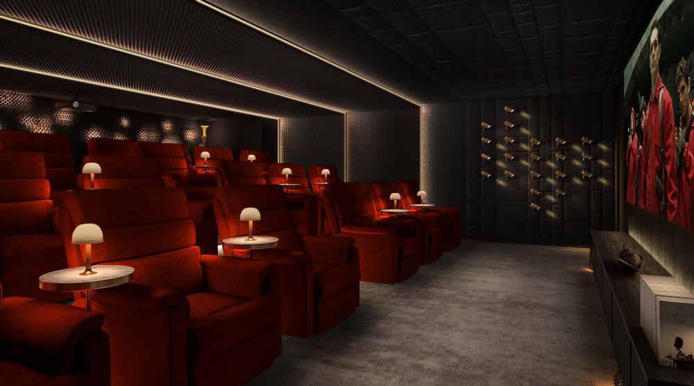 Mini theatre at 25 West, Bandra West