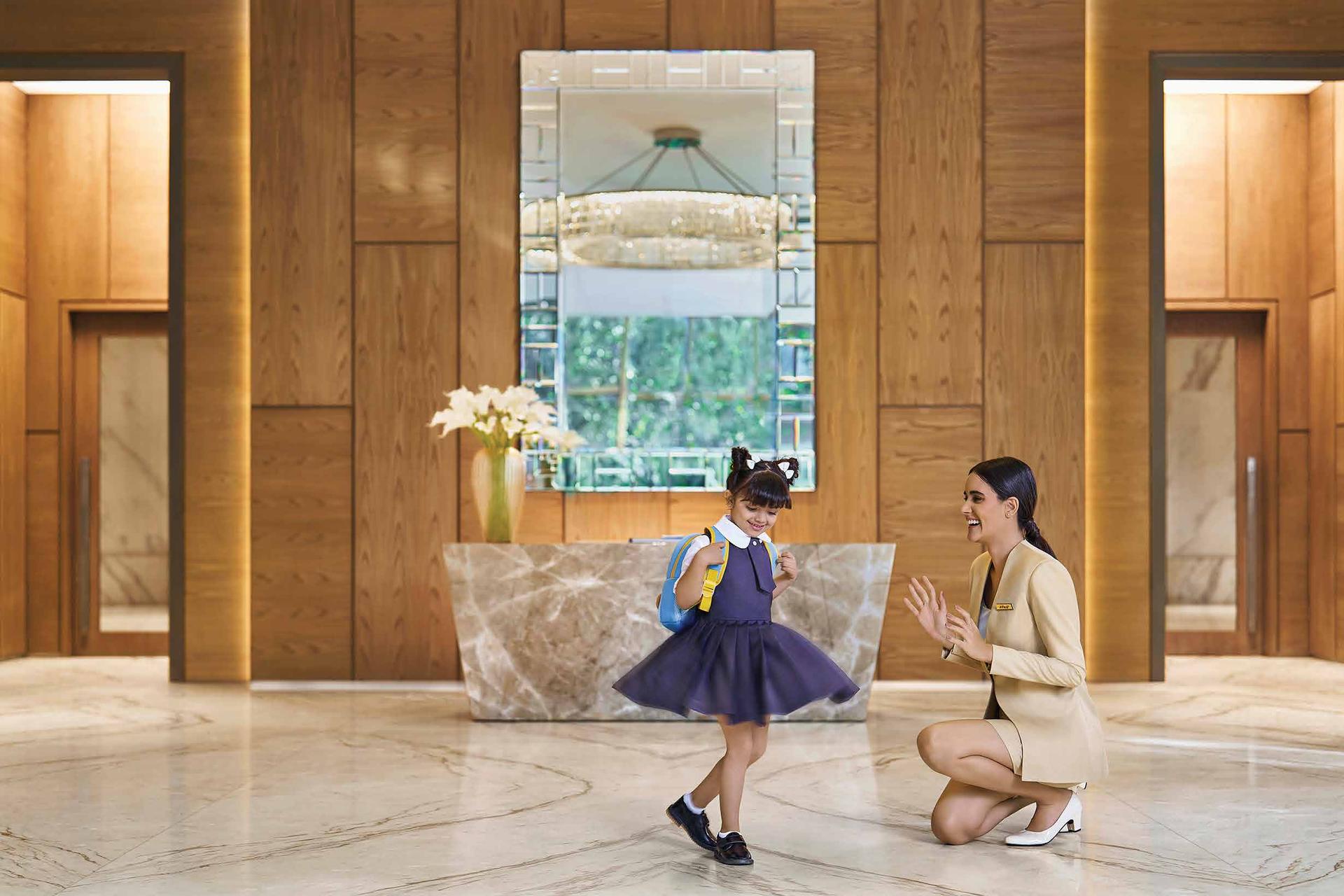 Interior 1 at Rustomjee 180 Bayview, Mahim