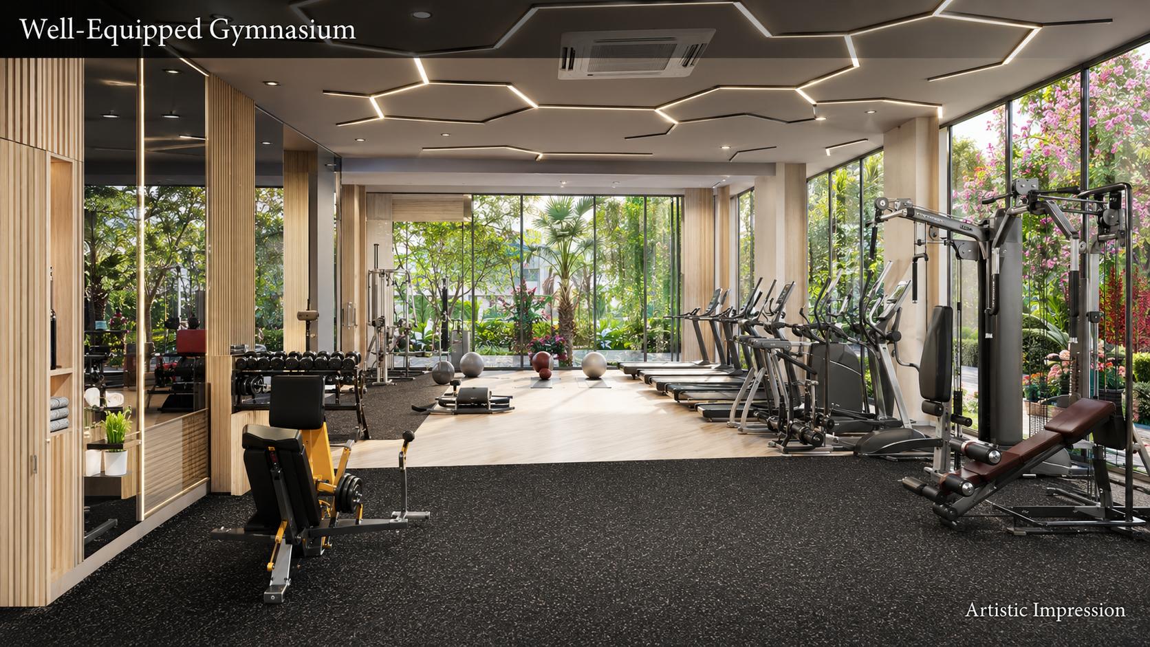 Gym at Ajmera Boulevard, Malad West