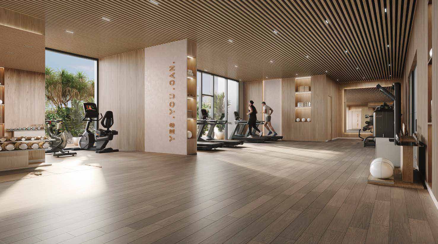 Gym at Rustomjee Vista Bay, Parel