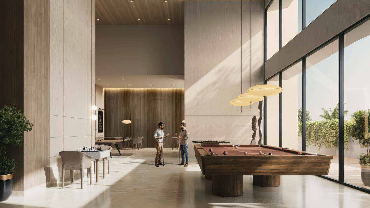Indoor games at Rustomjee Vista Bay, Parel