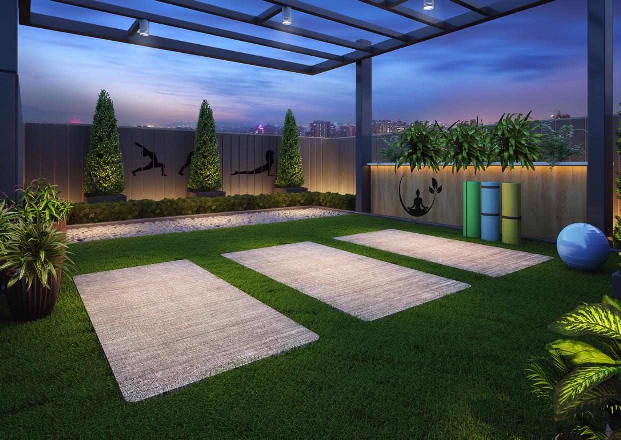 Yoga / meditation at Platinum Grandeur, Andheri West