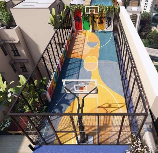 Outdoor sports at Romell Asrava, Andheri West