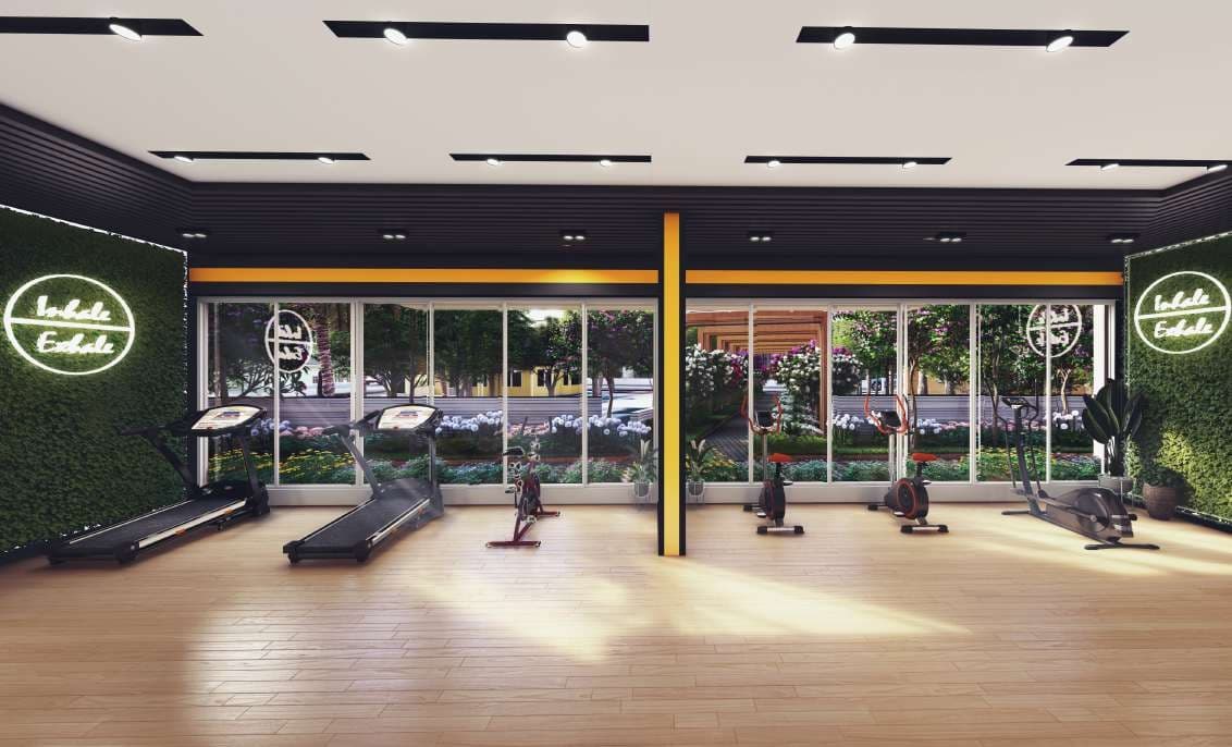 Gym at Romell Asrava, Andheri West