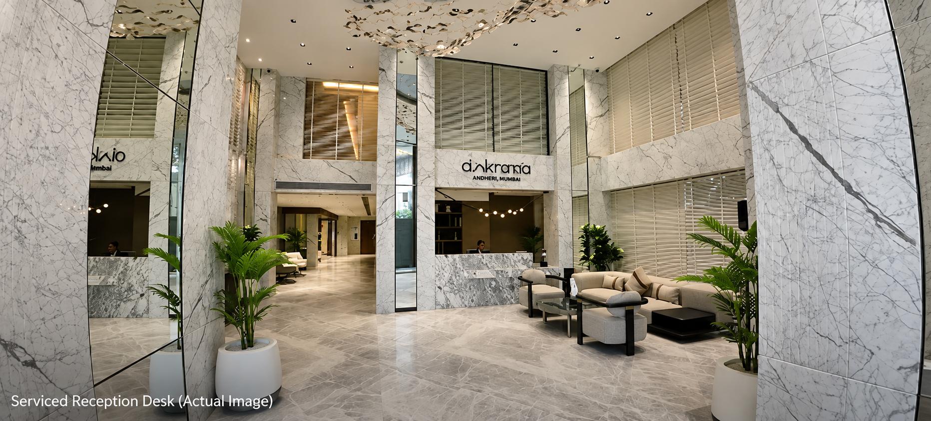 Grand entrance lobby at Gurukrupa Alaknanda, Juhu