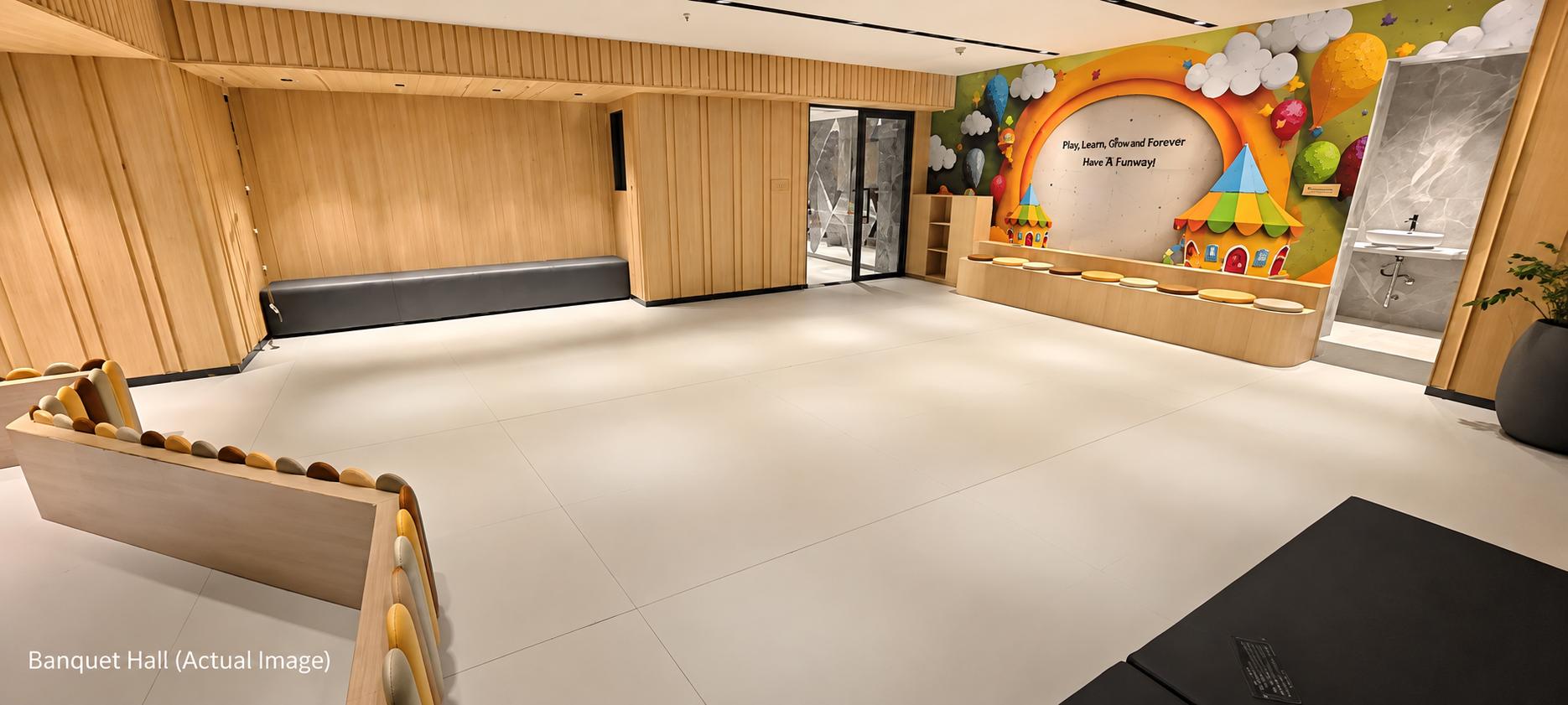 Multipurpose hall at Gurukrupa Alaknanda, Juhu