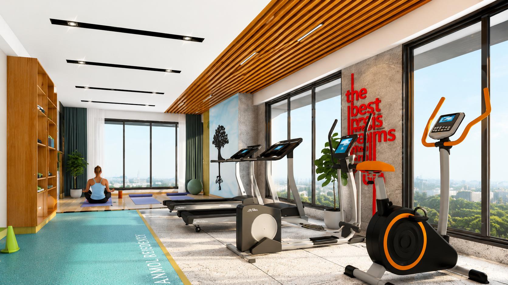 Gym at Anmol Residency, Borivali West