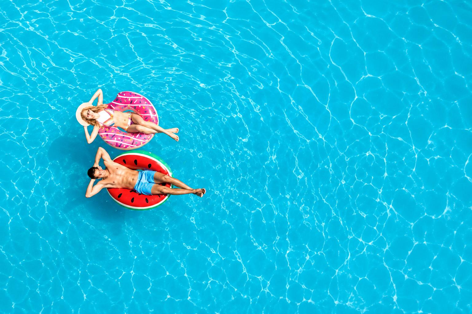 Swimming pool at Konark Vaayu, Goregaon West
