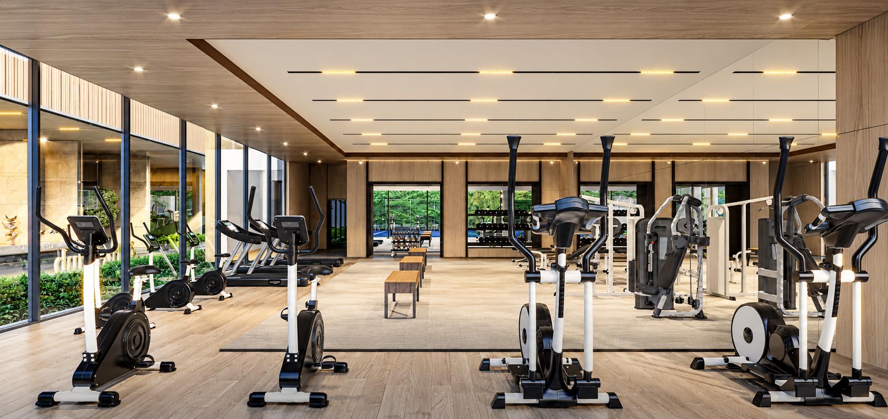 Gym at K Raheja Amaltis, Sion