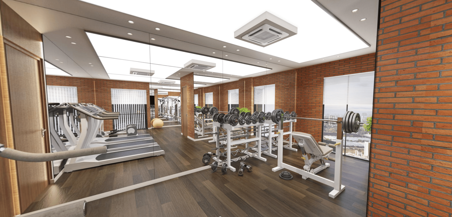 Gym at Rigved Windsong, Matunga East