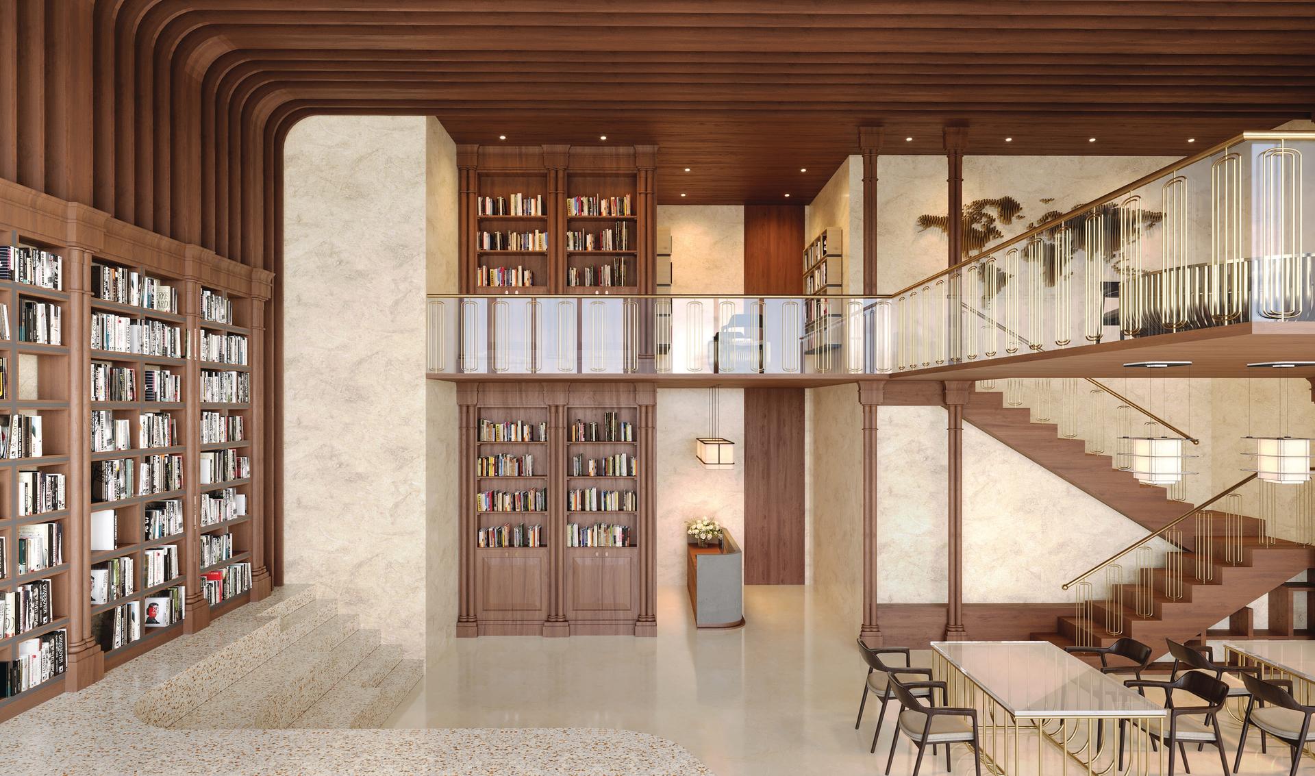 Library at Shreeji Aikyam, Kandivali West