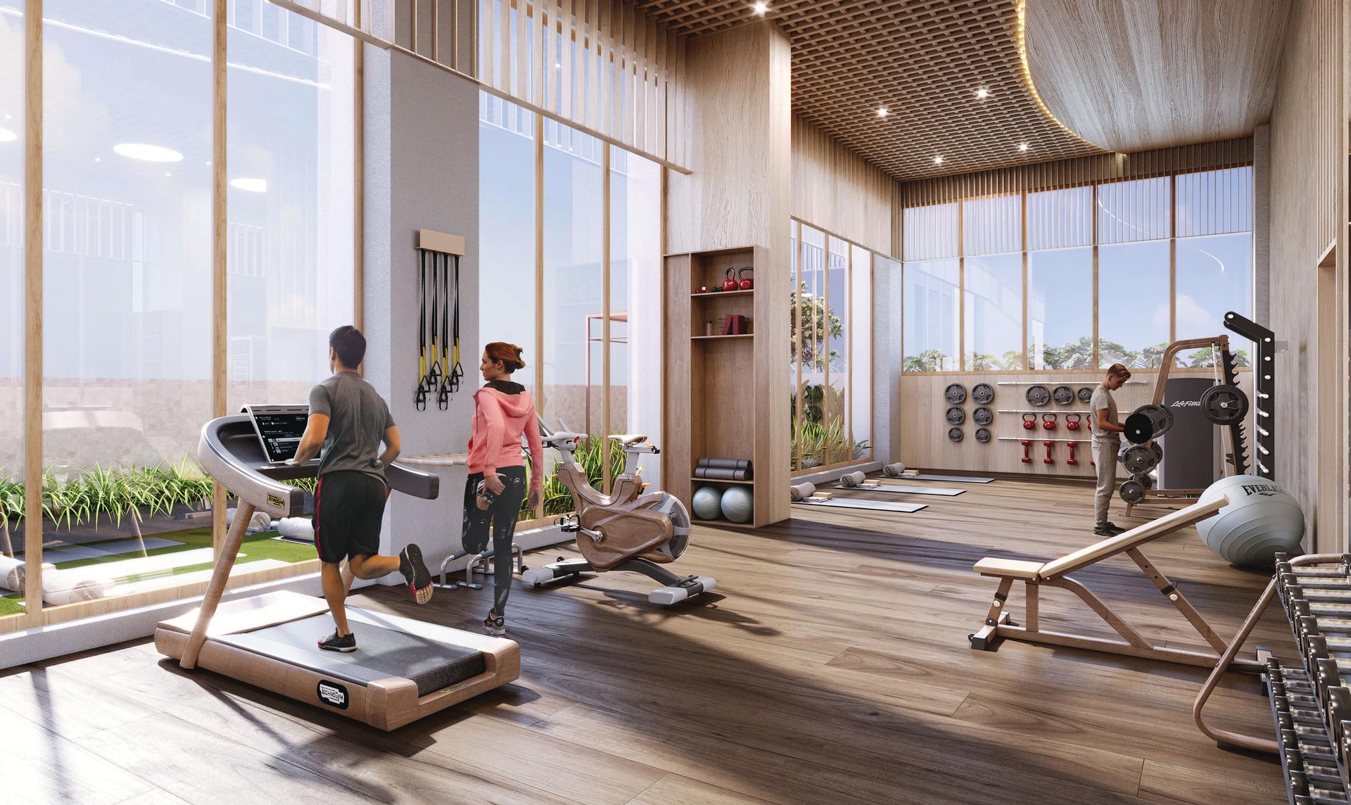 Gym at Shreeji Aikyam, Kandivali West
