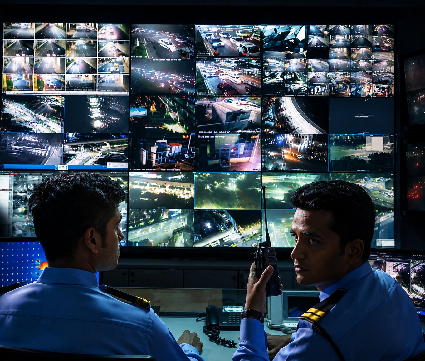 CCTV surveillance at DLF The Westpark, Andheri West