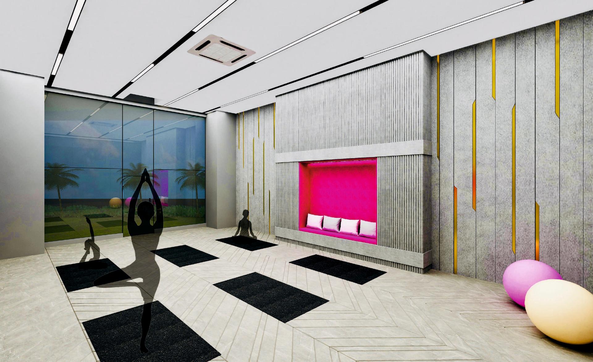 Yoga / meditation at Dimples 73 East, Kandivali West