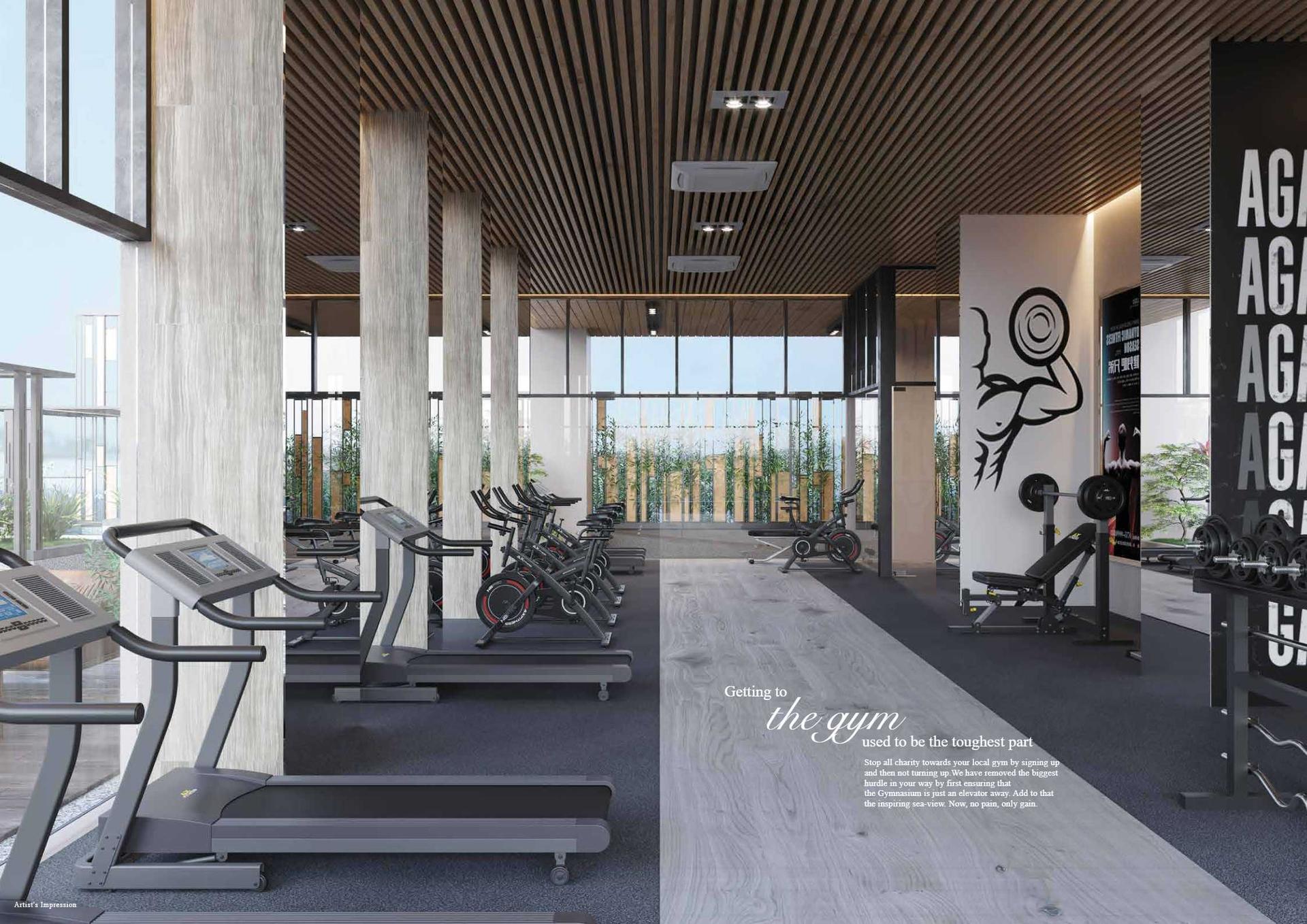 Gym at Prescon Midtown Bay, Mahim West