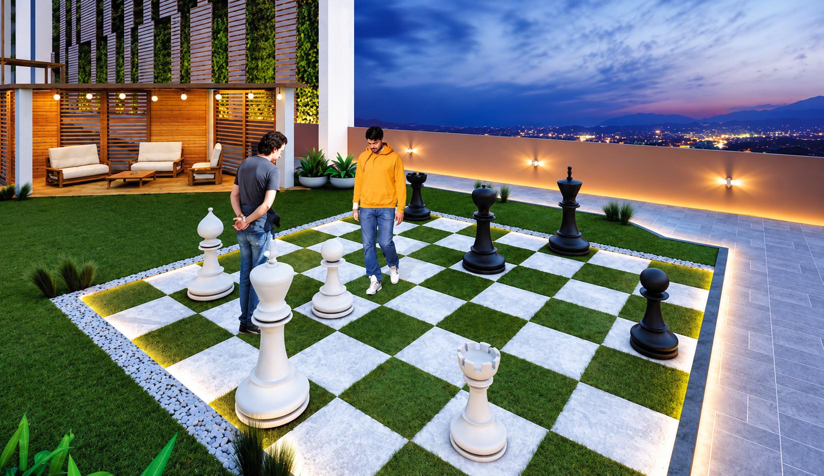 Outdoor sports at Ruparel Urbana, Kurla East