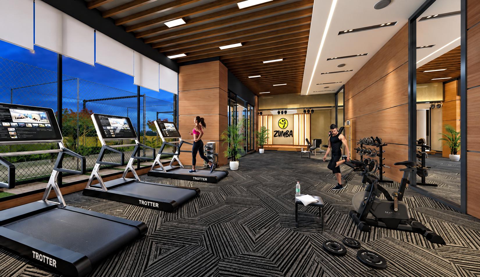 Gym at Ruparel Urbana, Kurla East