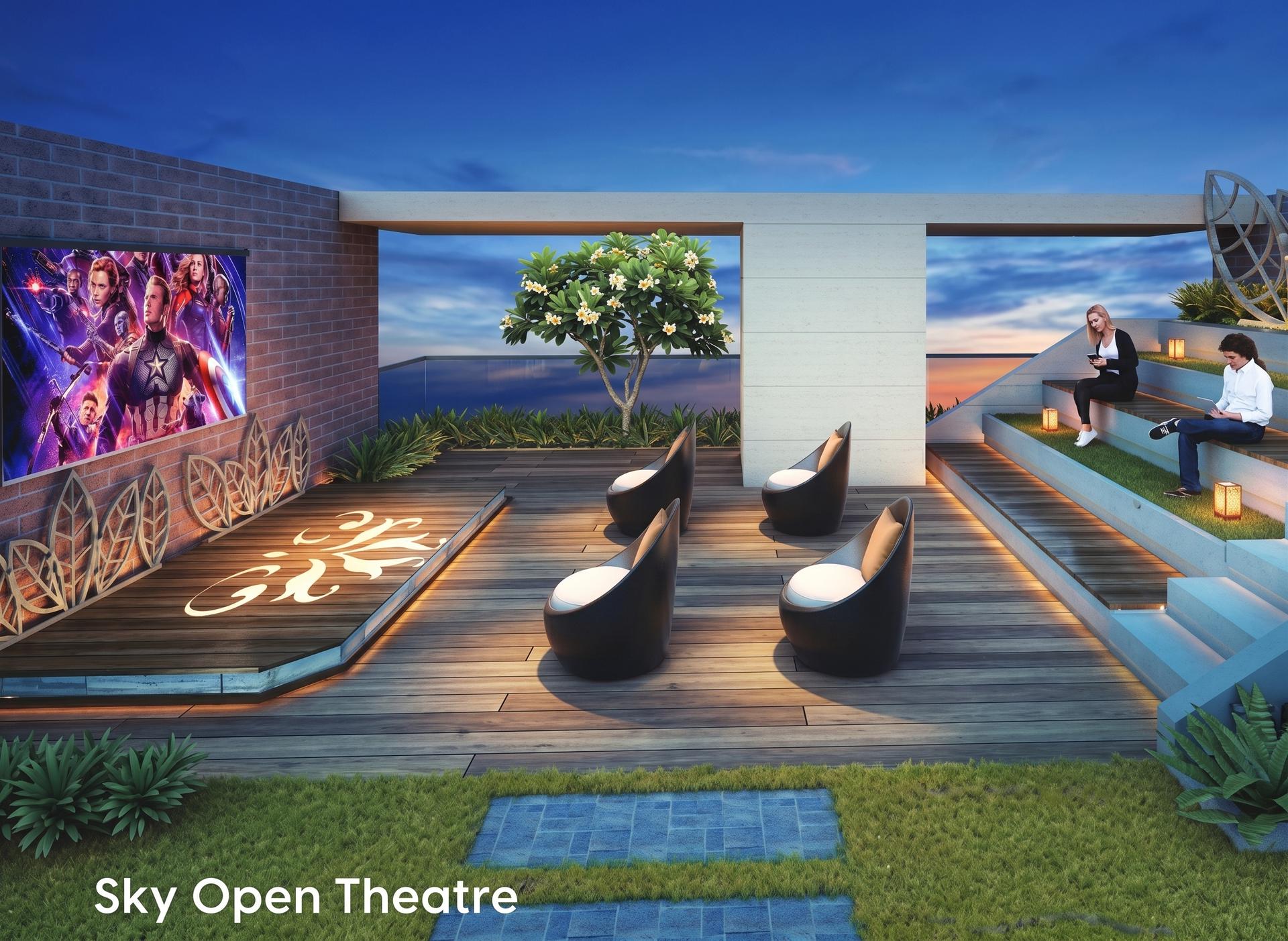 Amphitheater at Ruparel Urbana, Kurla East