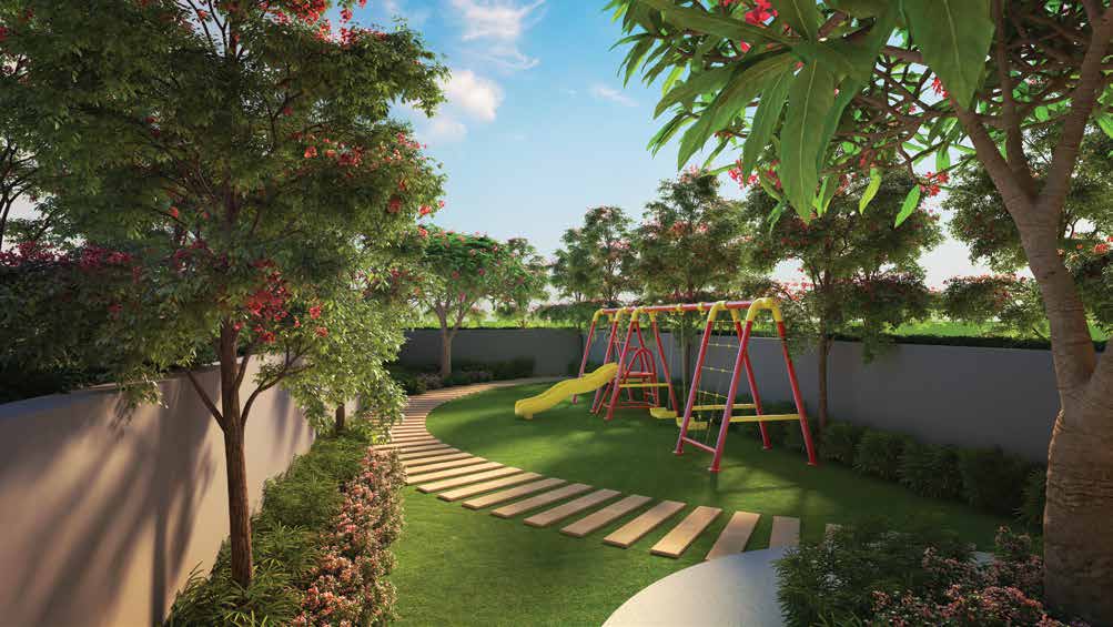 Children's play area at Marathon NeoValley Kaveri, Bhandup West