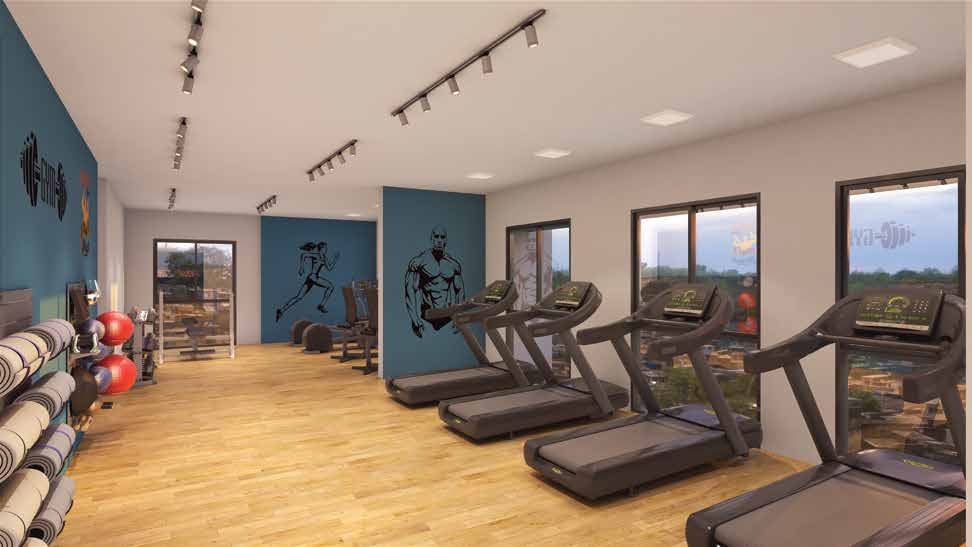 Gym at Marathon NeoValley Kaveri, Bhandup West