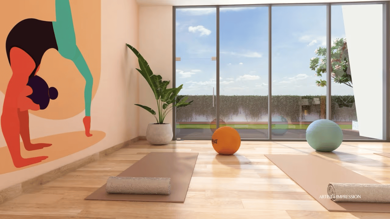 Yoga / meditation at Dynamix Divum, Goregaon East