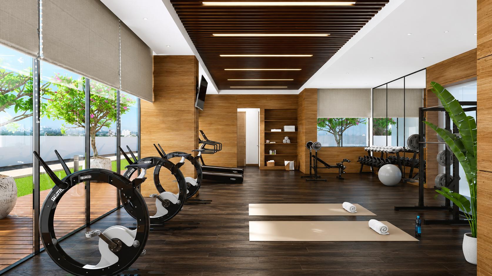 Gym at Dynamix Divum, Goregaon East