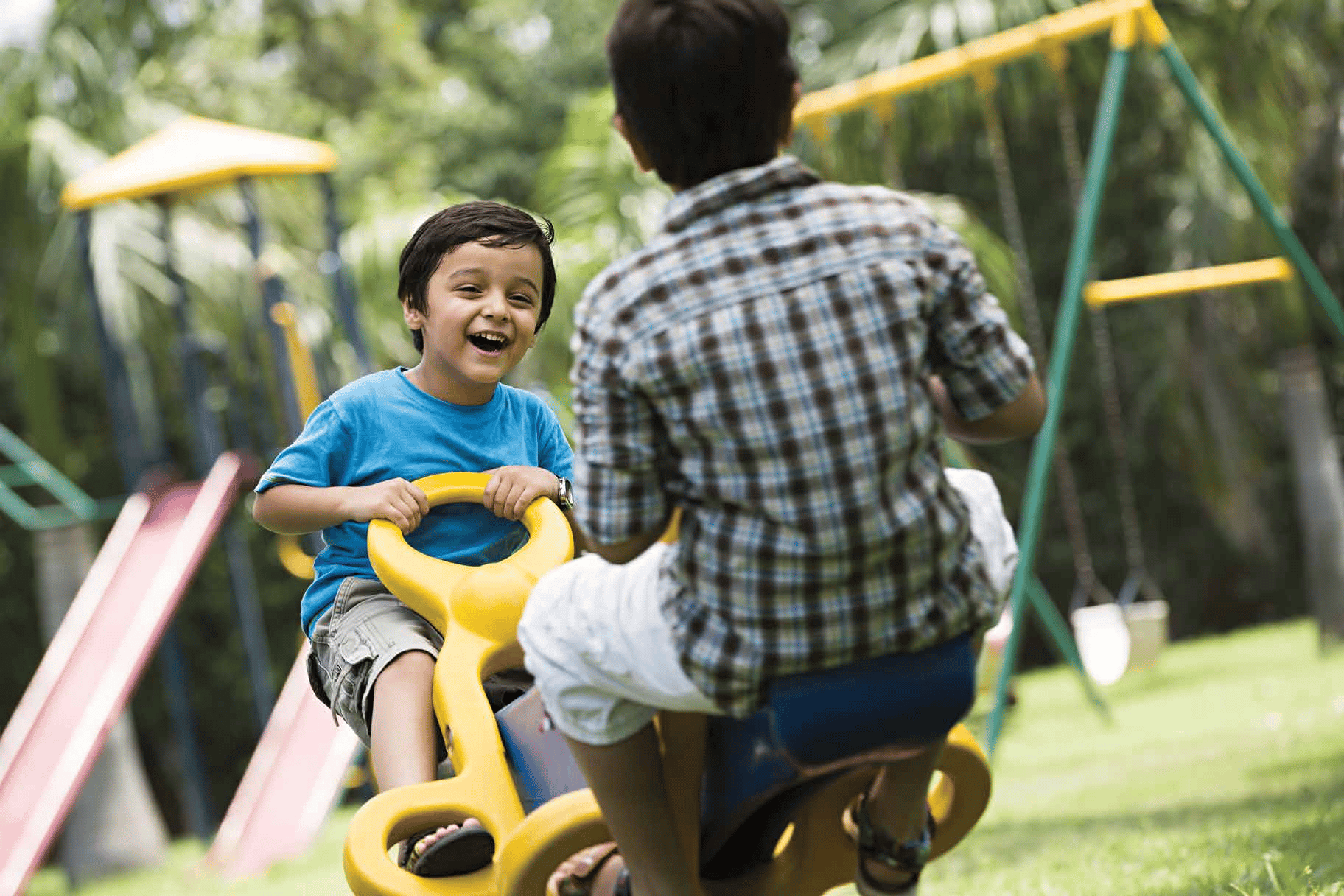 Children's play area at Godrej Bliss, Kandivali East